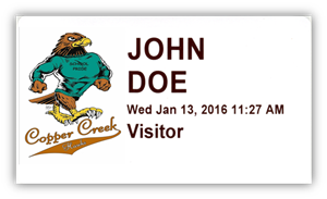 Visitor Badge 